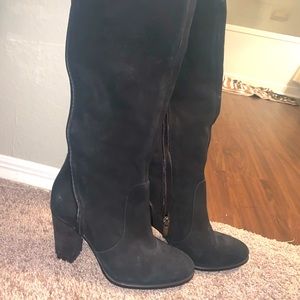 Vince Camuto Black Heeled Boots